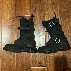 Rare Dr Martens Luaren buckle boots